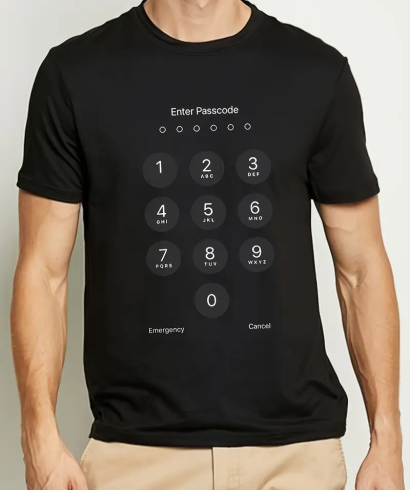 T-shirt for men Unlock №1075