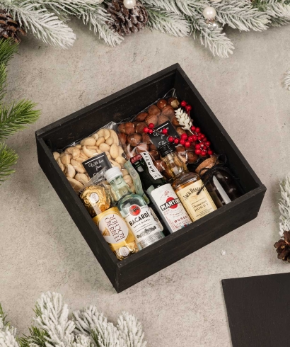 Подарочная коробка «THE BOX» №558 Новогодняя