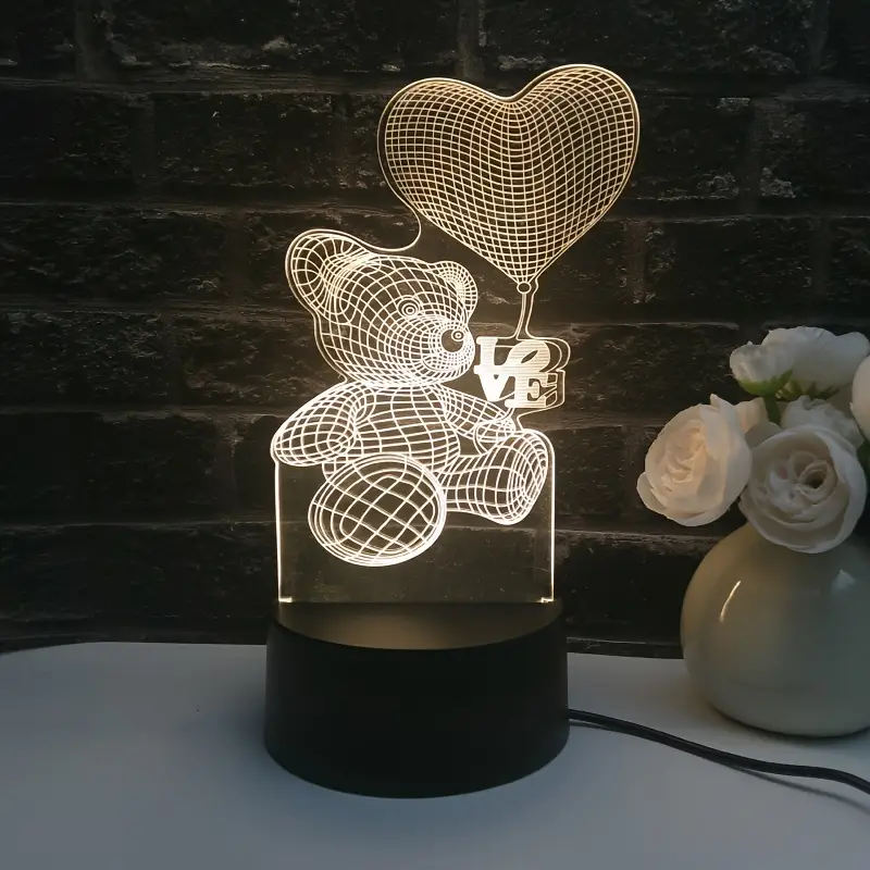 LED Lamp Bear №10743