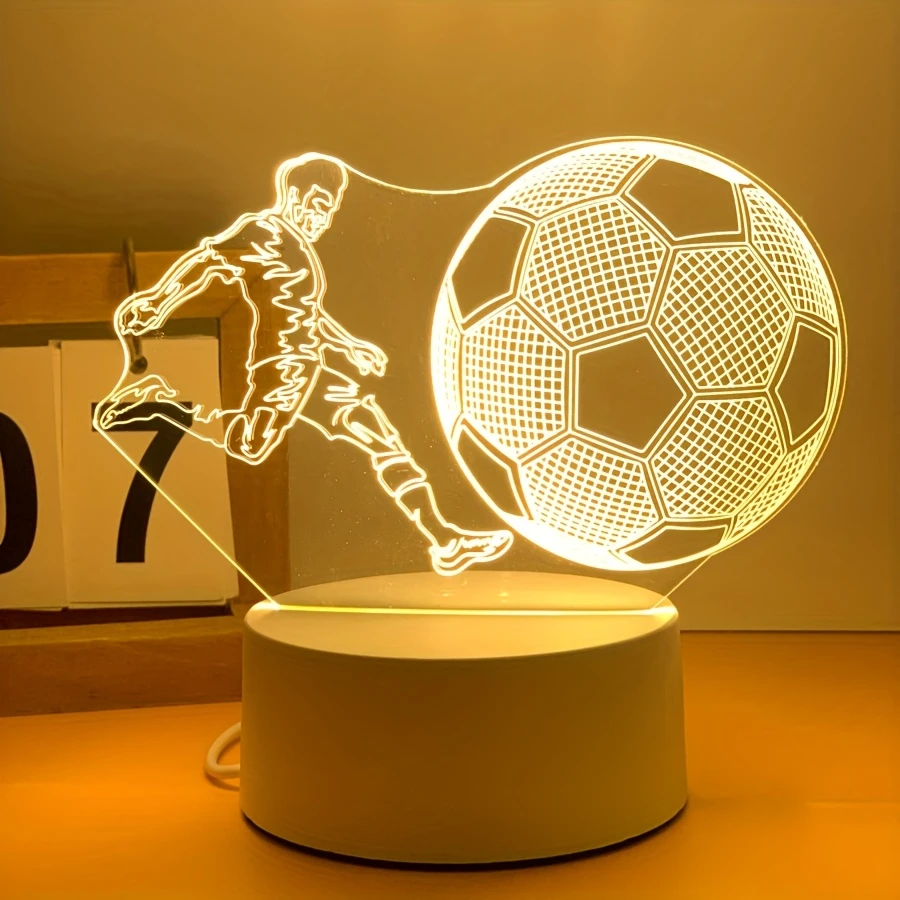 LED lamp Footballer №10320