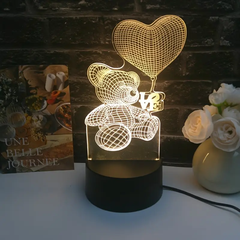 LED Lamp Bear №10742