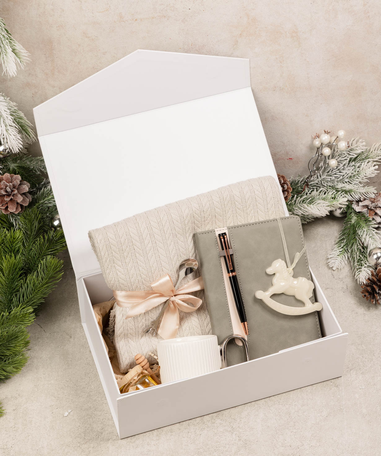 Подарочная коробка «THE BOX» №547 Новогодняя0