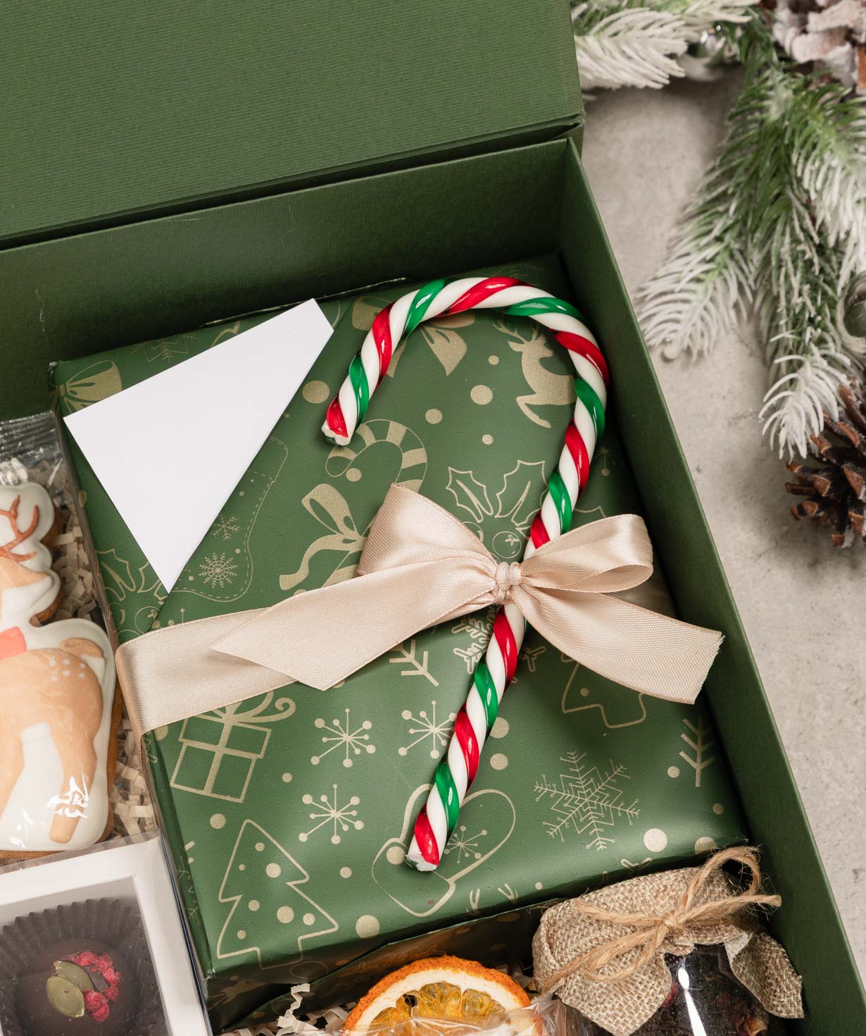 Подарочная коробка «THE BOX» №556 Новогодняя3