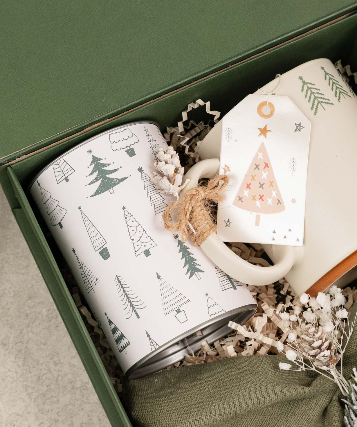 Подарочная коробка «THE BOX» №553 Новогодняя2