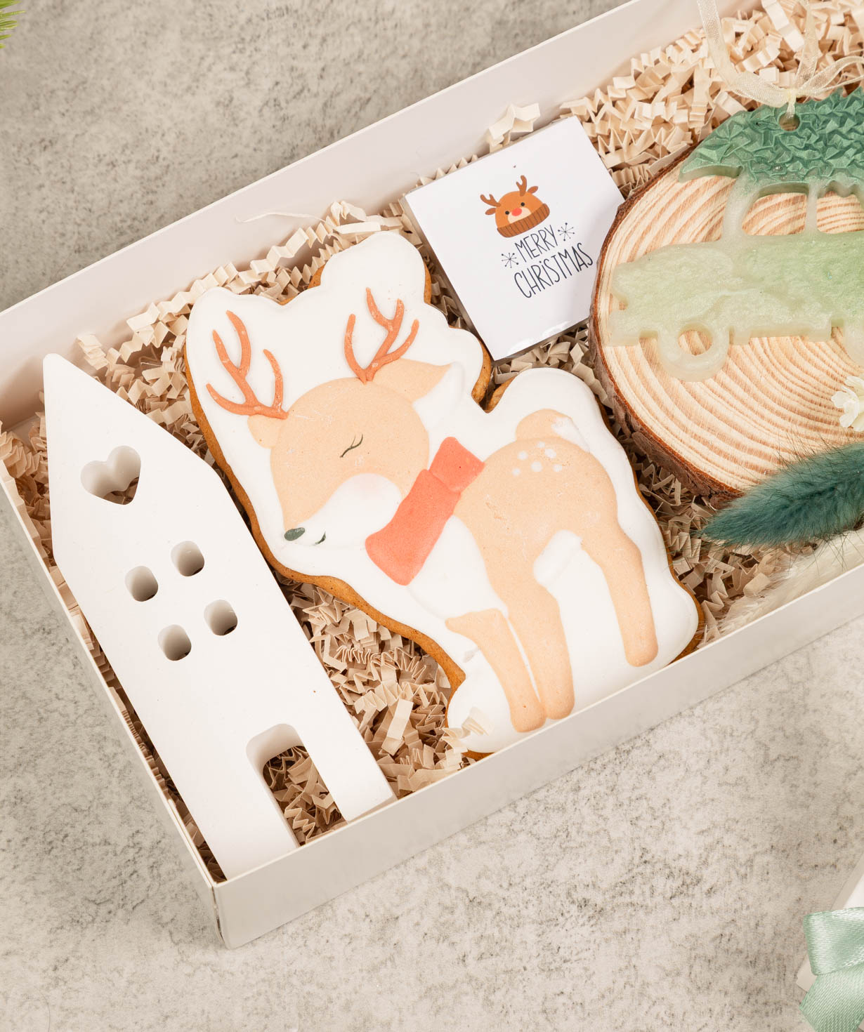 Подарочная коробка «THE BOX» №557 Новогодняя0