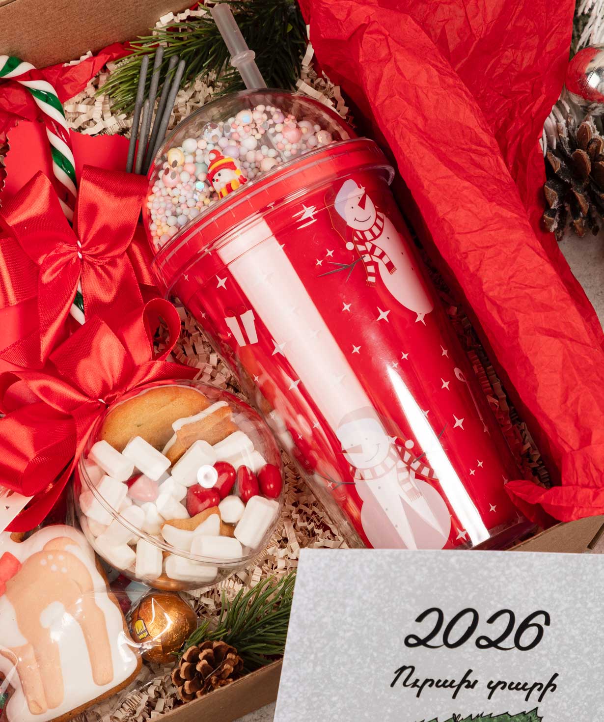 Подарочная коробка «THE BOX» №545 Новогодняя6