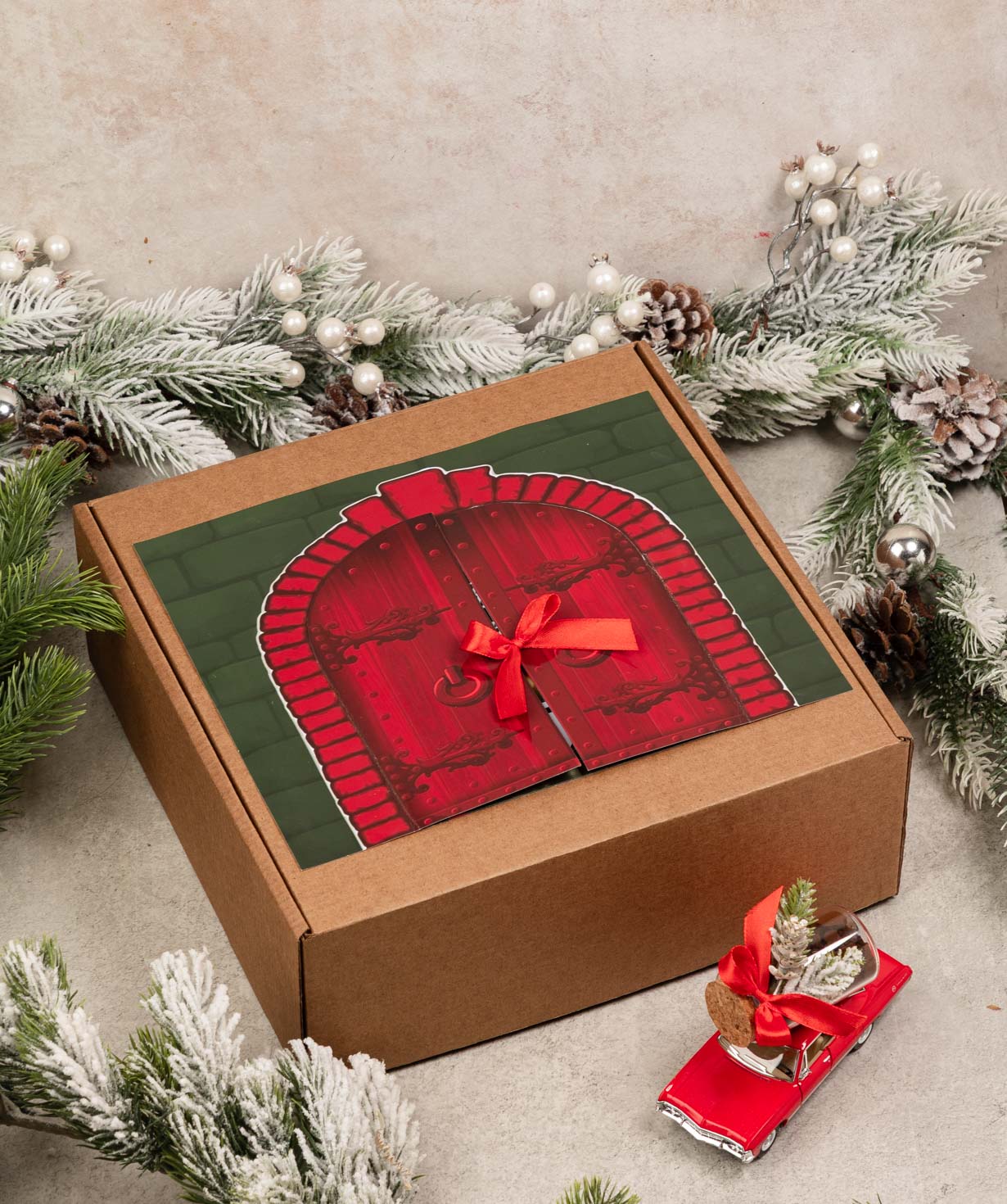Подарочная коробка «THE BOX» №545 Новогодняя3