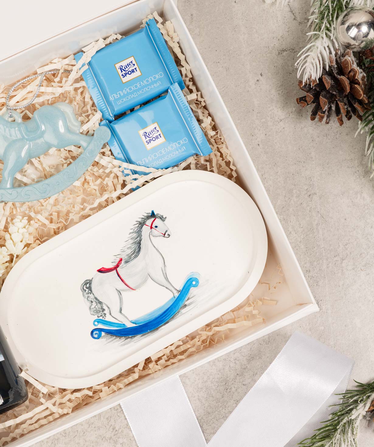 Подарочная коробка «THE BOX» №549 Новогодняя2