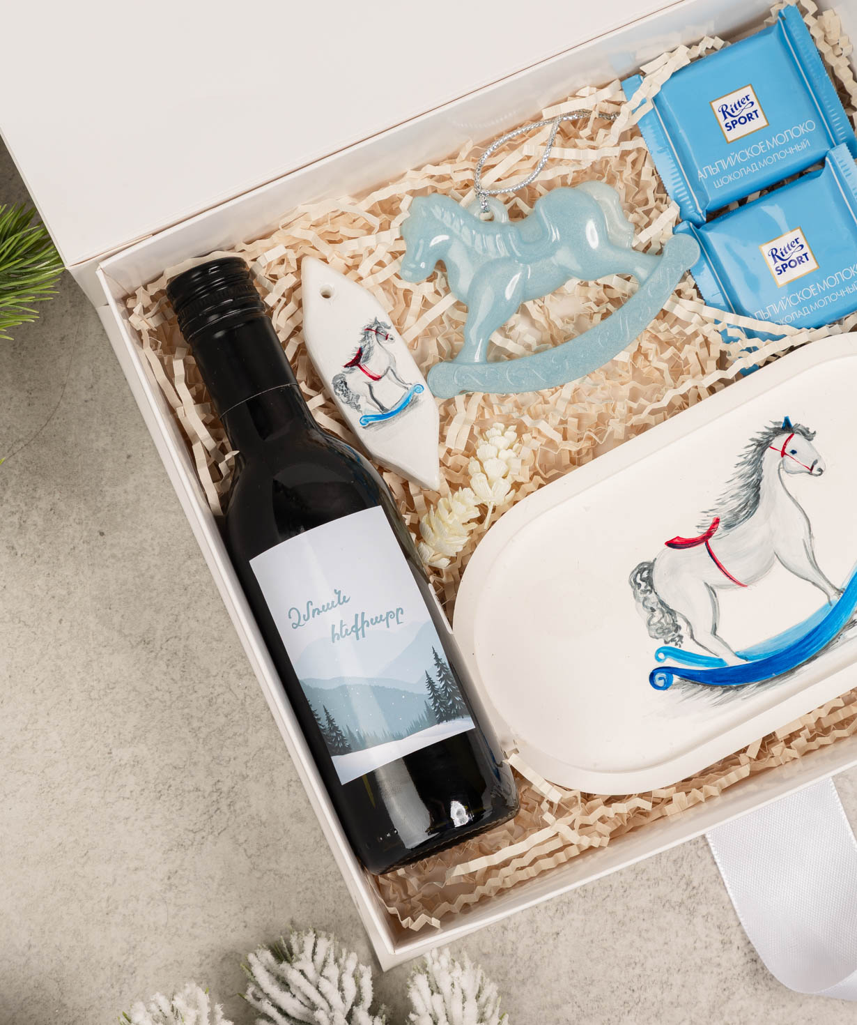 Подарочная коробка «THE BOX» №549 Новогодняя3