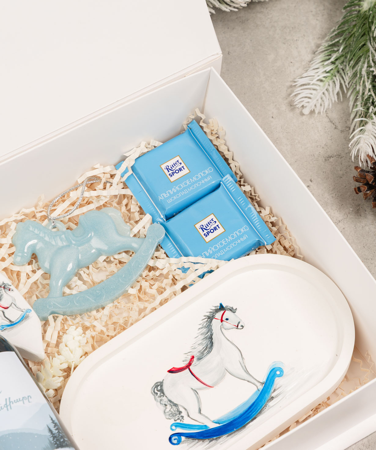 Подарочная коробка «THE BOX» №549 Новогодняя7