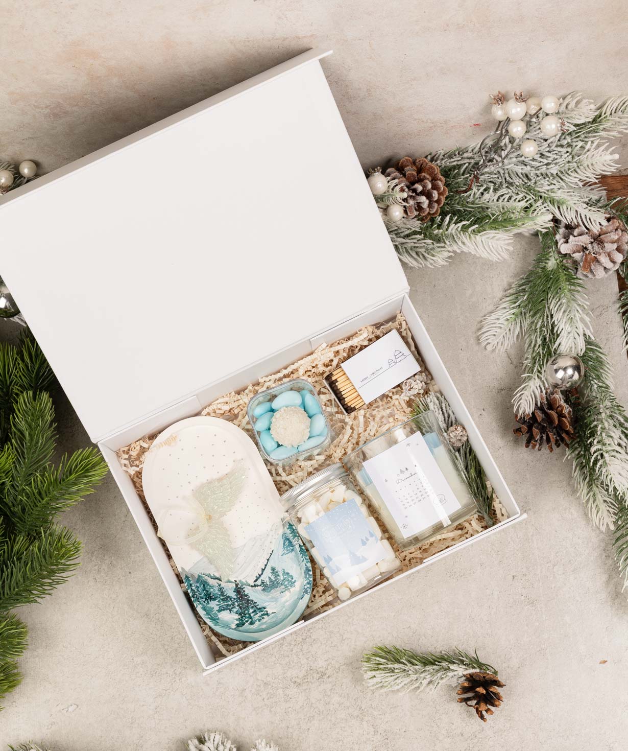 Подарочная коробка «THE BOX» №552 Новогодняя2