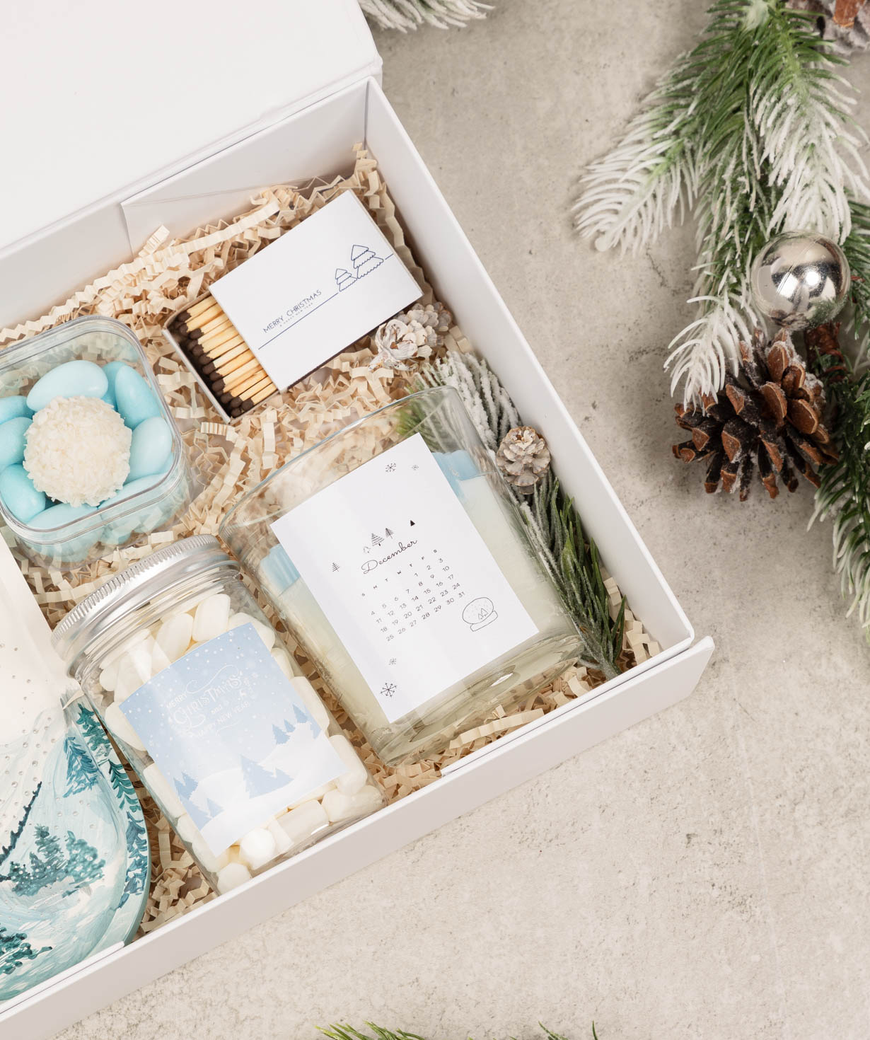 Подарочная коробка «THE BOX» №552 Новогодняя3