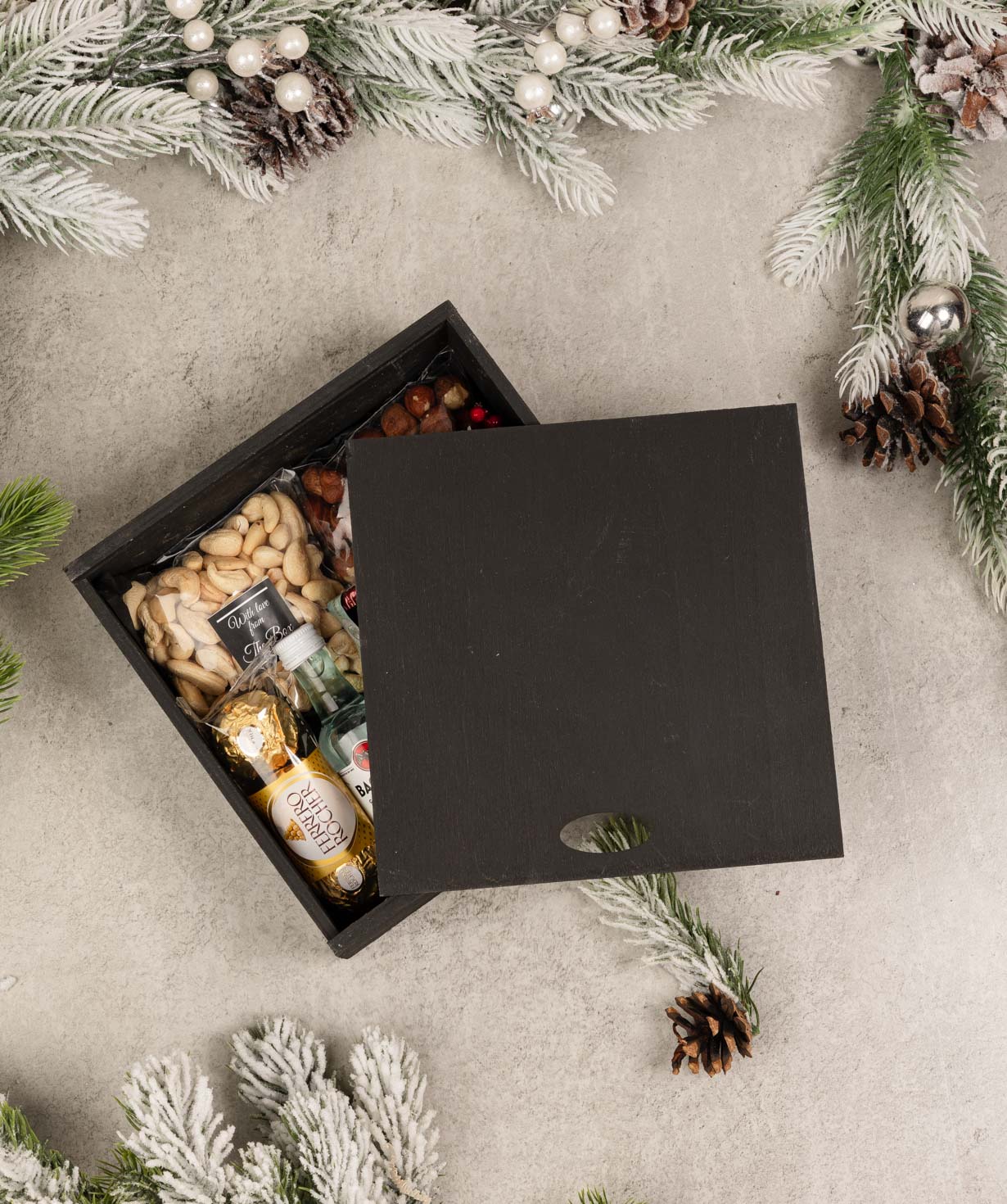 Подарочная коробка «THE BOX» №558 Новогодняя2