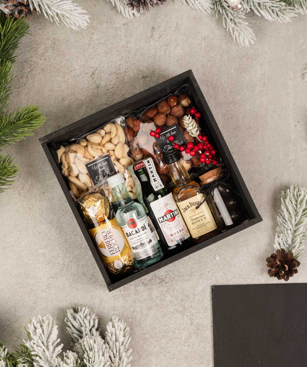 Подарочная коробка «THE BOX» №558 Новогодняя1