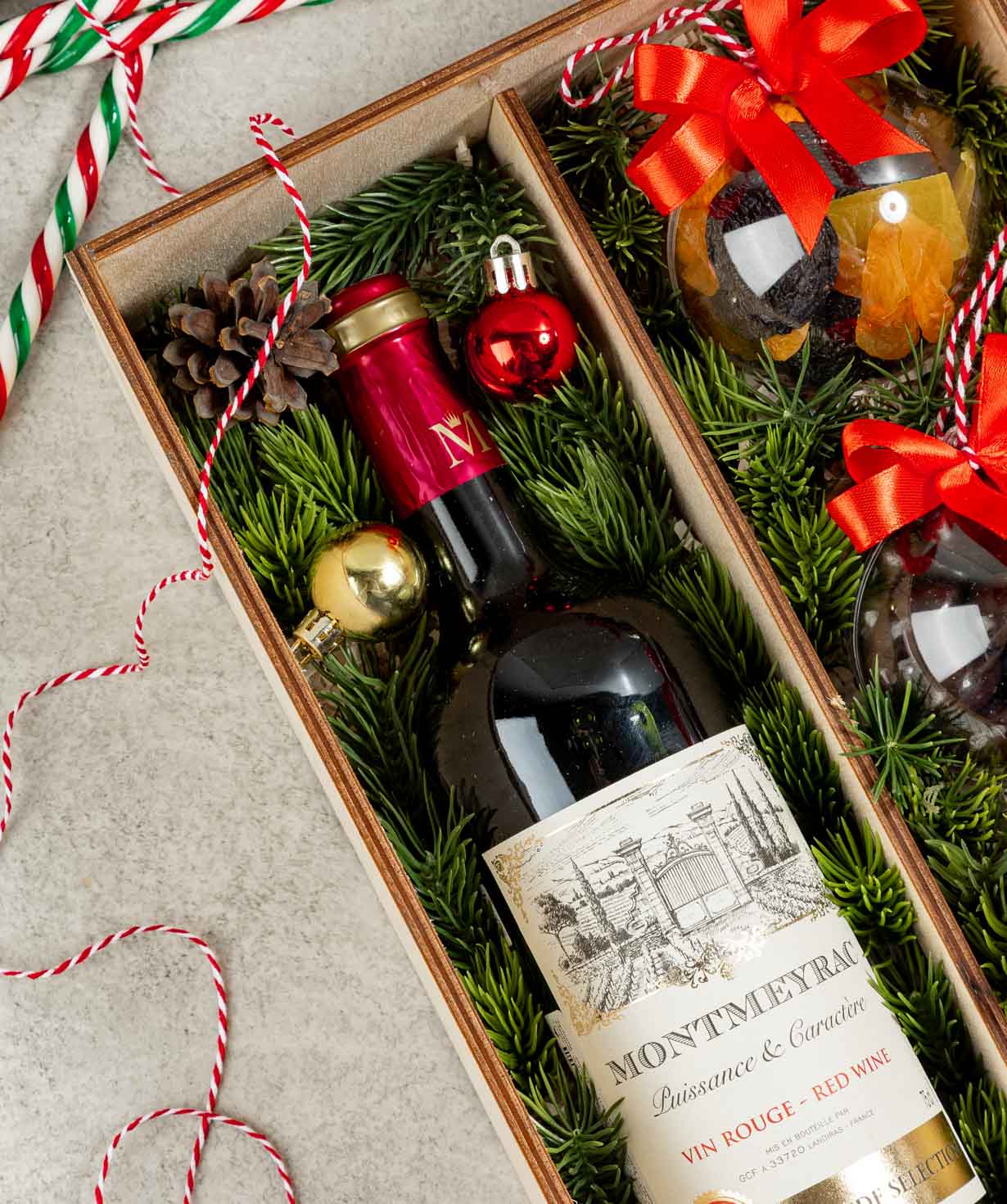 Подарочная коробка «THE BOX» №536 Новогодняя2