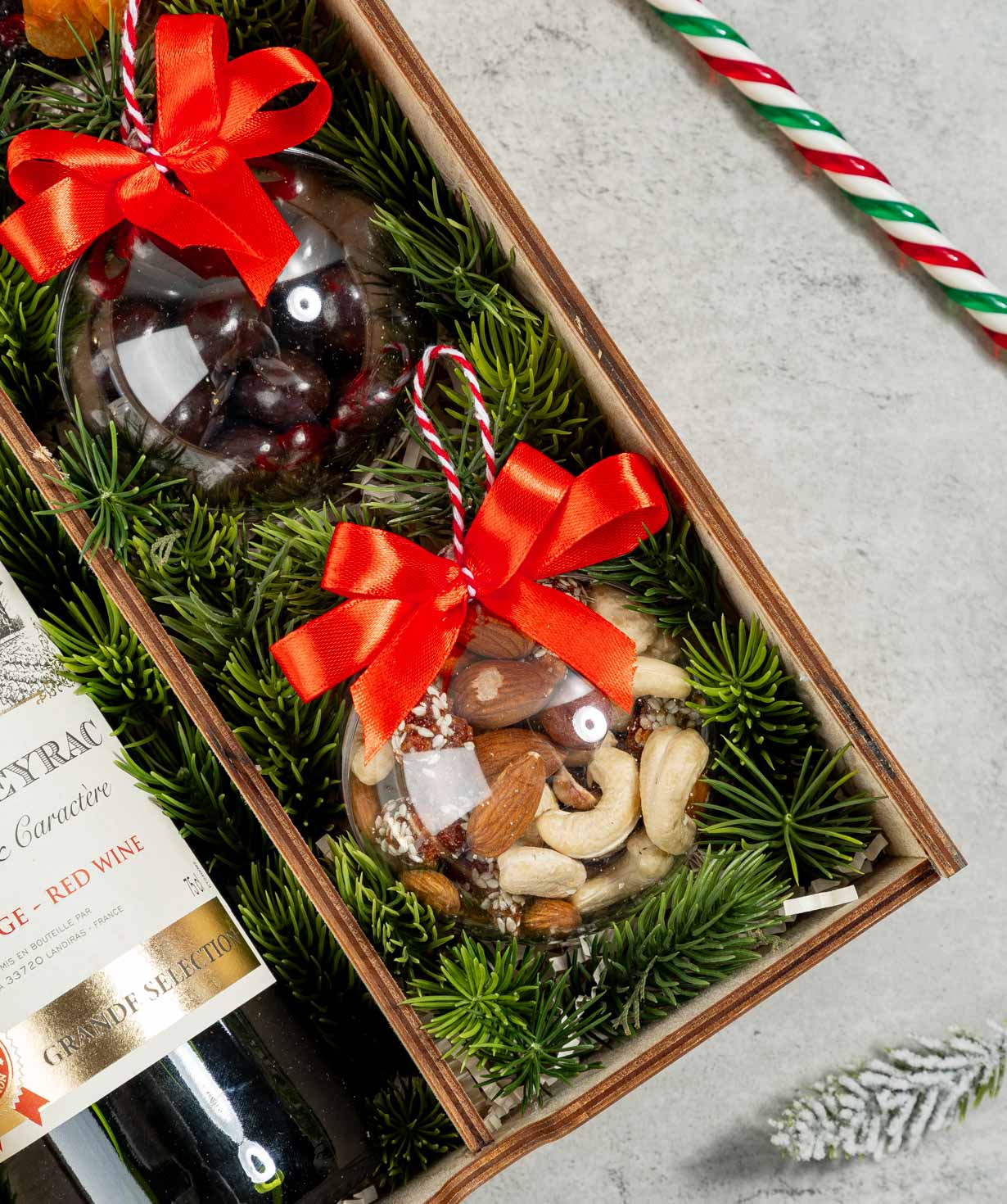 Подарочная коробка «THE BOX» №536 Новогодняя3