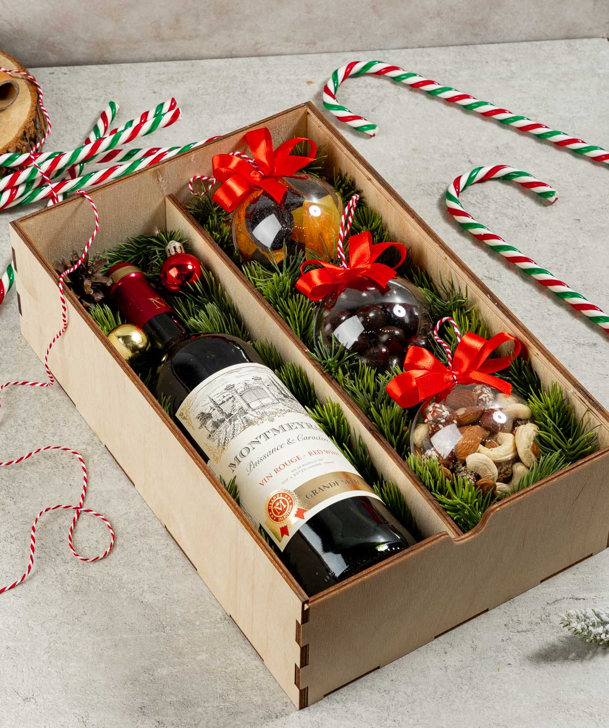 Подарочная коробка «THE BOX» №536 Новогодняя5