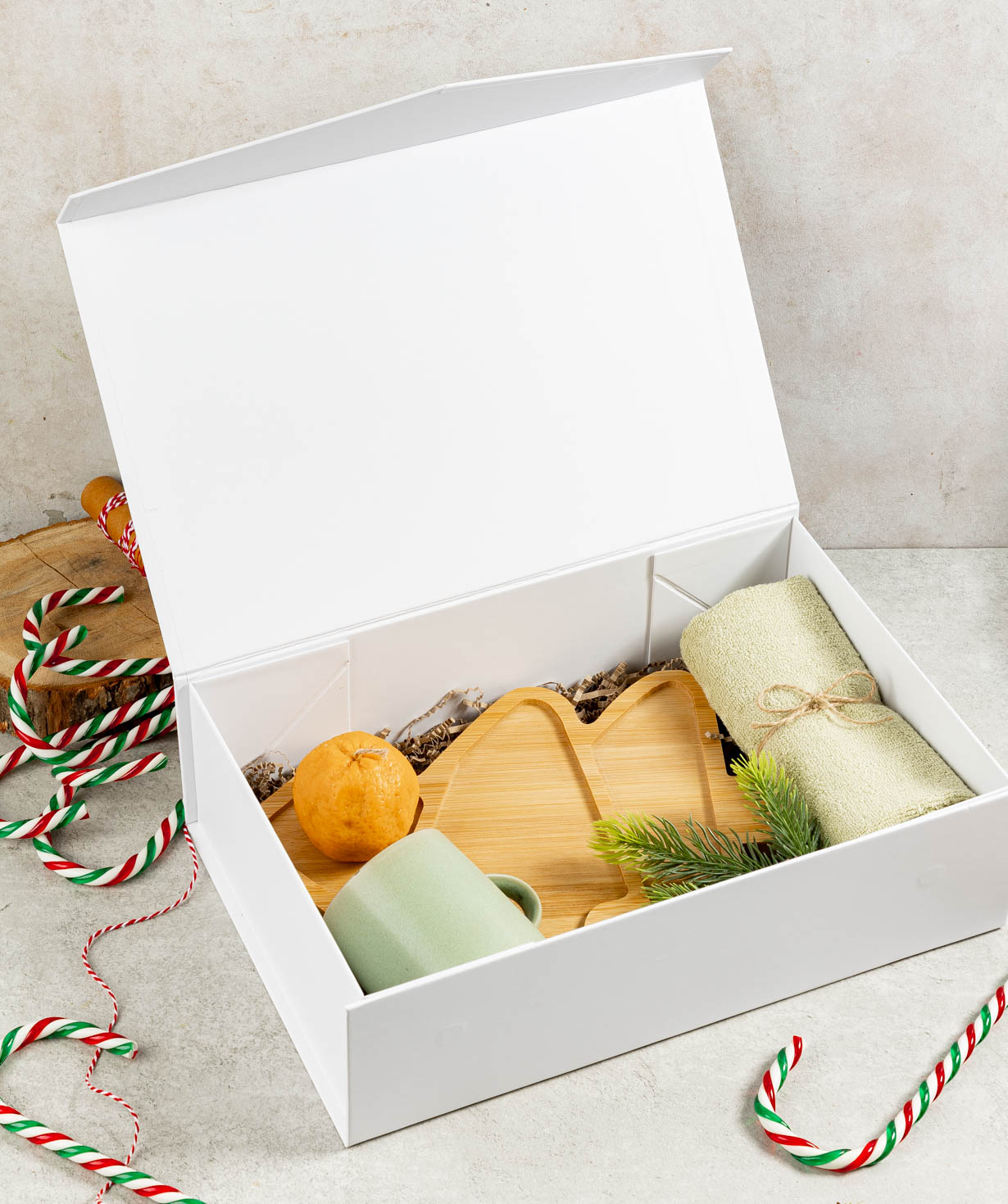 Подарочная коробка «THE BOX» №538 Новогодняя2