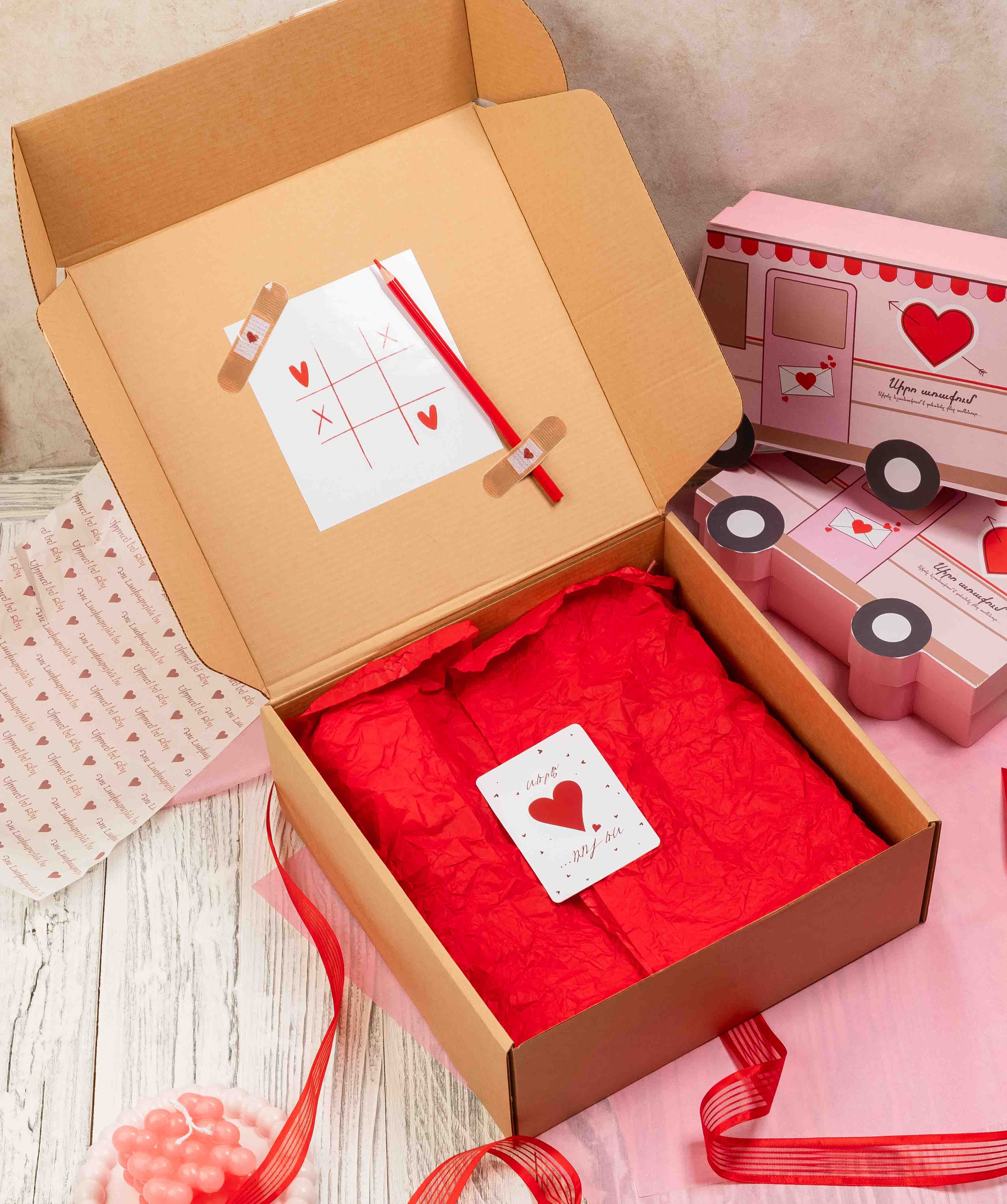 Նվեր տուփ սիրելիի համար №5682