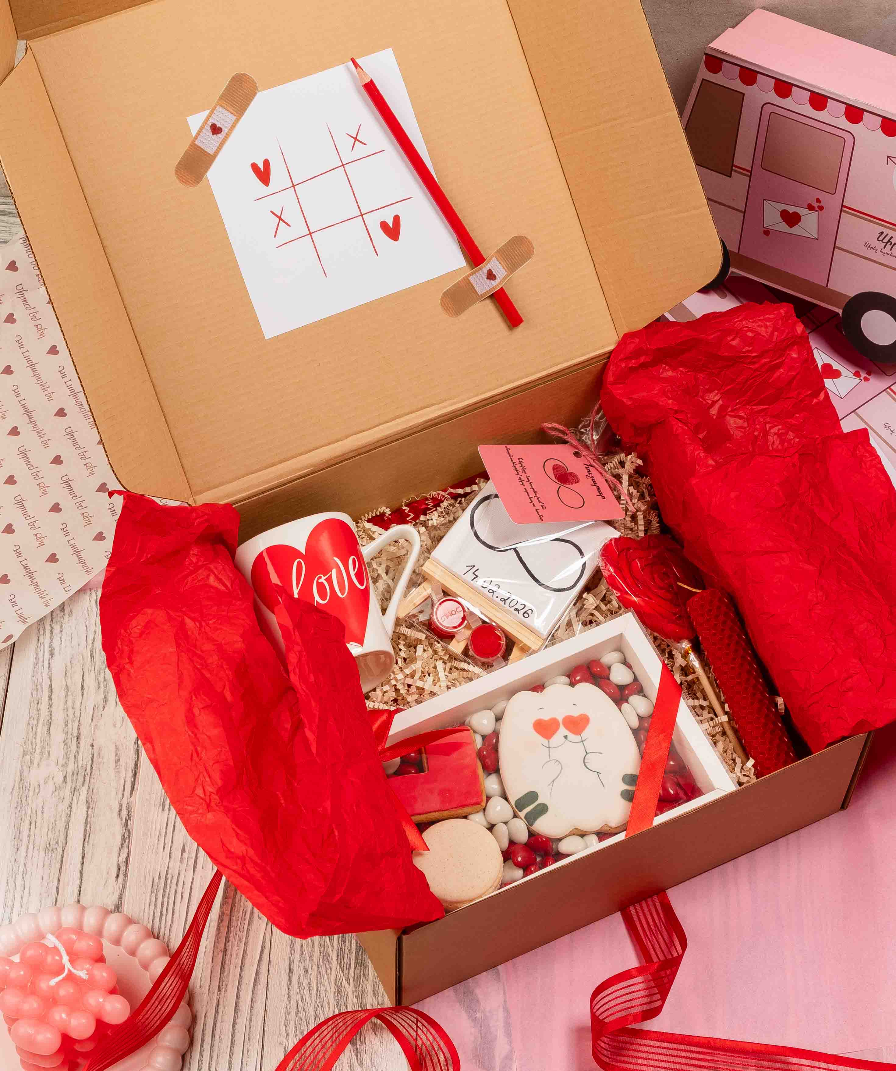 Նվեր տուփ սիրելիի համար №5680