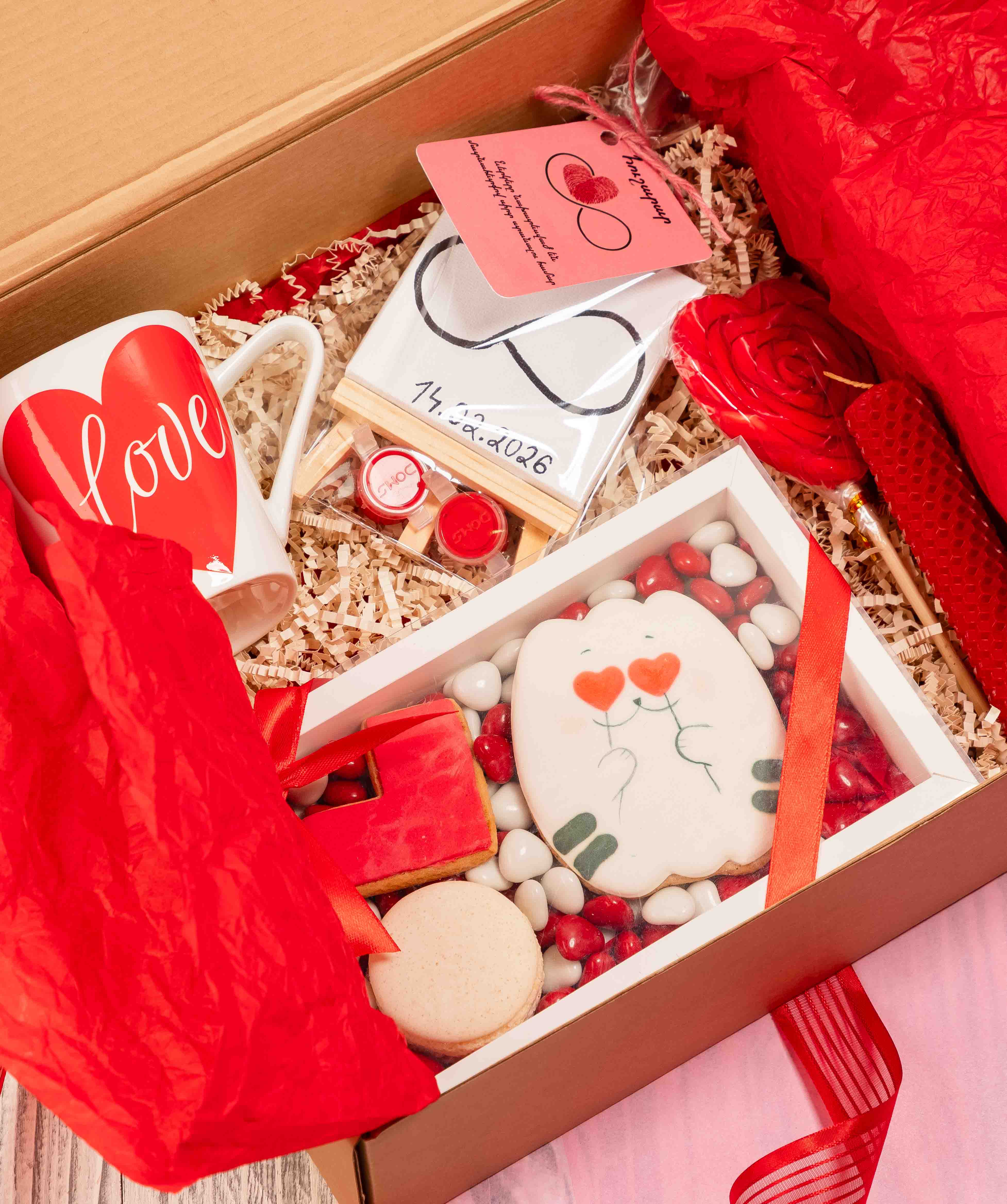 Նվեր տուփ սիրելիի համար №5685